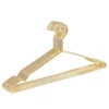 20 Metalen Kleerhangers, Ultra-dunne en Ruimtebesparende Kledinghangers, Goud