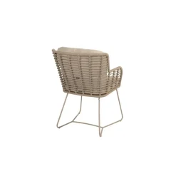 4 Seasons Fabrice lounge dining stoel - Latte