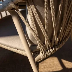 4 Seasons Manitoba bistro tuinset 3-delig Manolo tuintafel - latte