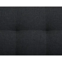 ABERDEEN - Chaise longue - Grijs - Symmetrisch - Polyester