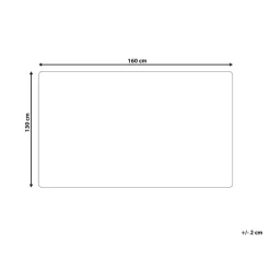ACACIA - Plaid - Beige - 130 x 160 cm - Katoen