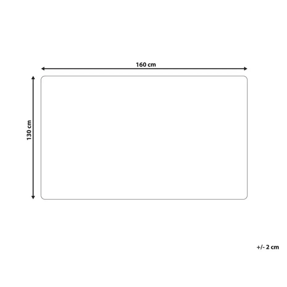ACACIA - Plaid - Beige - 130 x 160 cm - Katoen