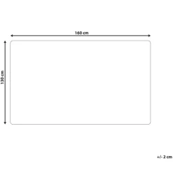 ACACIA - Plaid - Beige - 130 x 160 cm - Katoen