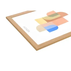 ACAZA Fotokader - Fotolijst in MDF van 40x60 cm - Warm Oak - Plexiglas