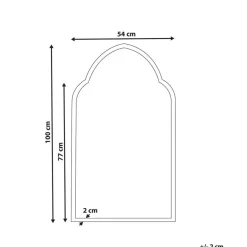 ACONCHI - Spiegel - Goud - IJzer