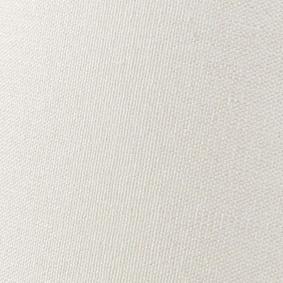 ACROSSO - Tafellamp - Wit - Porselein/Linnen