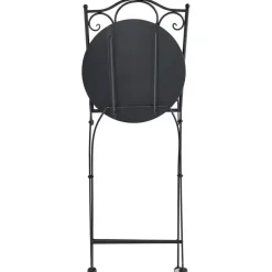 ADRANO - Bistroset - Zwart - IJzer