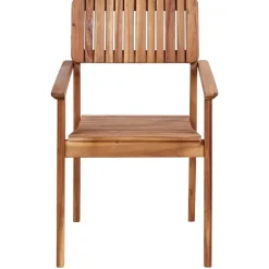 AGELLO/TOLVE - Tuinset voor 6 - Lichthout - Acaciahout