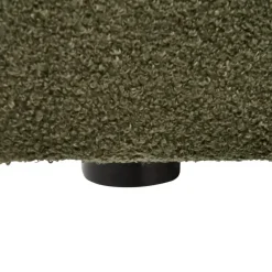 AGERUP - Fauteuil - Donkergroen - Bouclé