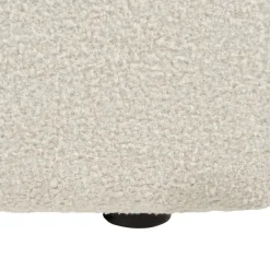 AGERUP - Fauteuil - Gebroken wit - Bouclé