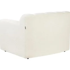 AGERUP - Fauteuil - Gebroken wit - Bouclé