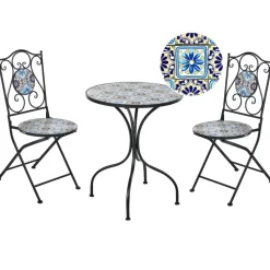 AGGIUS - Bistroset - Zwart - IJzer