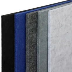 Akoestisch wandpaneel PET-vilt - 50x50 cm - Grijs