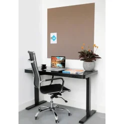 Akoestisch wandpaneel PET-vilt - 100x100 cm - Taupe