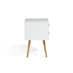 ALABAMA - Nachtkastje - Wit - MDF
