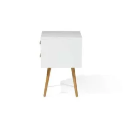 ALABAMA - Nachtkastje - Wit - MDF