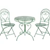 ALBINIA - Bistroset voor 2 - Groen - Metaal