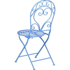 ALBINIA - Bistroset voor 2 - Blauw - Metaal