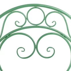 ALBINIA - Tuinstoel set van 2 - Groen - Metaal