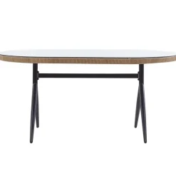 ALIANO - Tuinset 6 personen - Natuurlijk - PE rotan