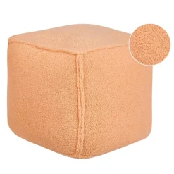 ALIPUR - Poef - Oranje - Polyester