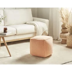 ALIPUR - Poef - Oranje - Polyester