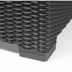 Allibert California Tuinstoel - 2 stuks - Grafiet