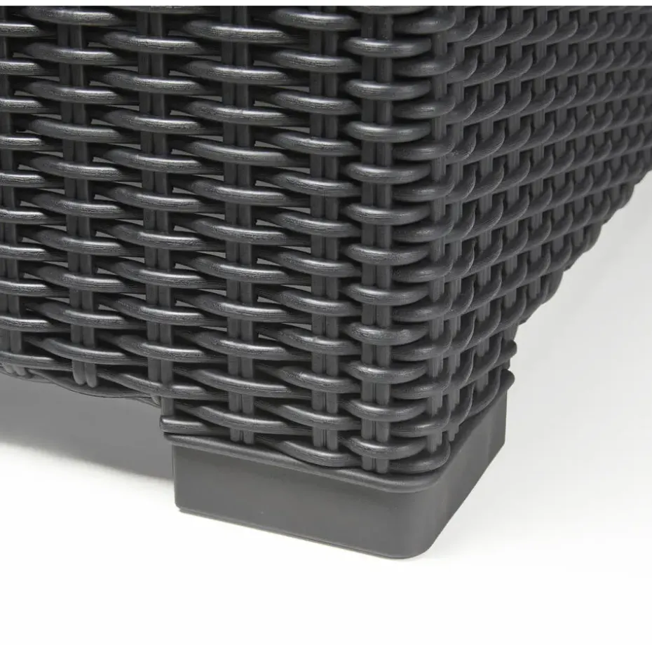 Allibert California Tuinstoel - 2 stuks - Grafiet