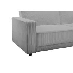 Allie - 3-zits slaapbank in grijs stof