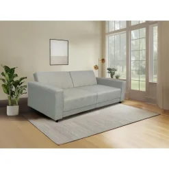 Allie II - Slaapbank 3-zits in cappuccinokleurige stof