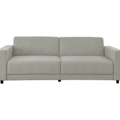 Allie II - Slaapbank 3-zits in cappuccinokleurige stof