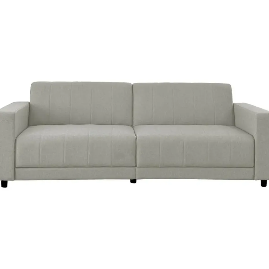 Allie II - Slaapbank 3-zits in cappuccinokleurige stof