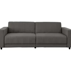 Allie II - Slaapbank 3-zits in donkerbruine stof