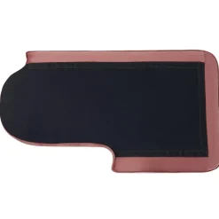 ALLIER - Chaise longue - Roze - Linkerzijde - Fluweel