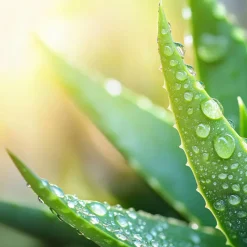 Aloë vera - Set van 3 - Aloe barbadensis - Hoogte 25-40cm - ⌀10,5cm