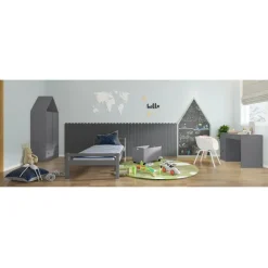 Alpi - Bureau met 3 lades in grijs