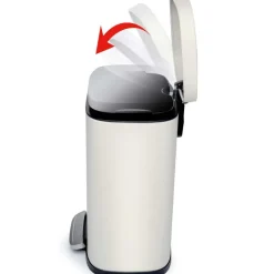 Alpina Pedaalemmer - soft-close - rvs - 5 liter - L21,5 x B18,5 x H30