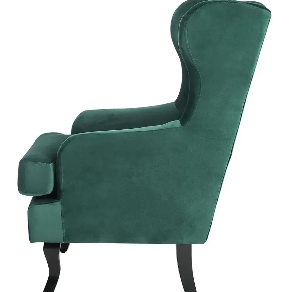 ALTA - Chesterfield fauteuil - Groen - Fluweel
