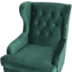 ALTA - Chesterfield fauteuil - Groen - Fluweel