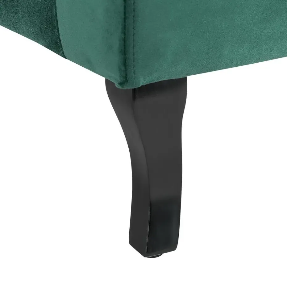 ALTA - Chesterfield fauteuil - Groen - Fluweel