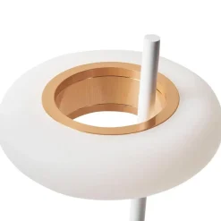 ALVIELA - Tafellamp - Wit - Aluminium/IJzer