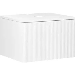 ALZIRA - Badkamermeubel - Wit - 60 x 52 cm - Hout