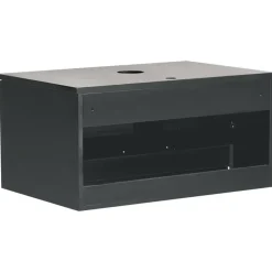 ALZIRA - Badkamermeubel - Zwart - 80 x 52 cm - Hout