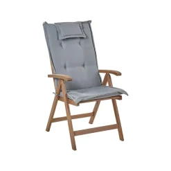 AMANTEA - Bistroset - Donkerhout/Grijs - Acaciahout