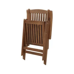 AMANTEA - Bistroset - Donkerhout/Grijs - Acaciahout