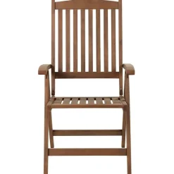 AMANTEA - Tuinset voor 6 - Donkerhout/Grijs - Acaciahout