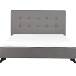 AMBASSADOR - Tweepersoonsbed - Grijs - 140 x 200 cm - Polyester