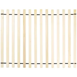 AMBASSADOR - Tweepersoonsbed - Grijs - 140 x 200 cm - Polyester