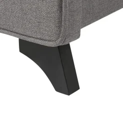 AMBASSADOR - Tweepersoonsbed - Grijs - 140 x 200 cm - Polyester