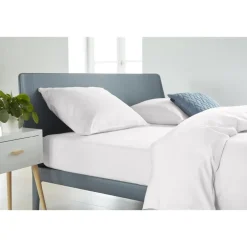 Ambiante Bamboo Cotton - Hoeslaken - 160x200 - Wit